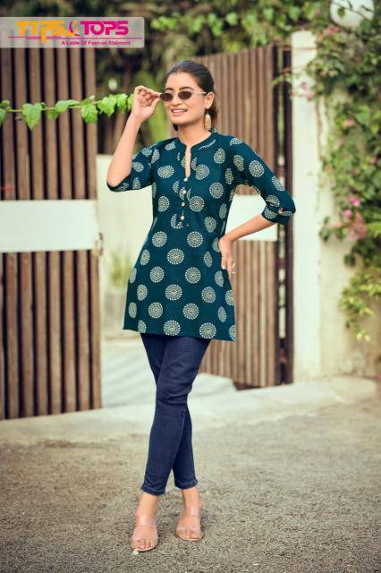 Tips & tops cotton shorties vol 9 Kurti manufacturers in India